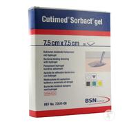 Cutimed Sorbact Gel 7,5x7,5cm Pièces 10