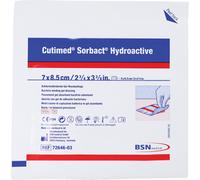 Cutimed Sorbact Hydro 7cm x 8.5cm Compresses 10 pc(s)