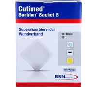CUTIMED SORBION SACHET S 10x10cm, 12 St PFL