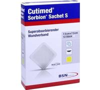 Cutimed Sorbion Sachet S Compresse 7,5x7,5 cm 12 pces