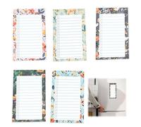 Cutiolly Blocs Notes Magnétiques,5pcs Magnétiques Liste De Courses,Liste de Courses Magnétique Frigo,RérrigéRateur Magnétique Bloc De Liste Courses,Petit Notes Magnétiques,To-do List Bloc Note