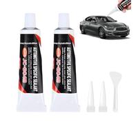 Cutiolly Colle a Pare Brise Voiture,2pcs Pate a Joint Moteur,Colle Carrosserie Voiture Noir,Silicone Haute Temperature,Pate a Joint Moteur Haute Temperature,Joints Mécaniques de Moteur Automobile