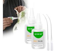 Cutiolly Colle Extra Forte, 50g Super Glue Universelle, Transparent, pour Bricolage et Restaurations Diverses (2pcs)