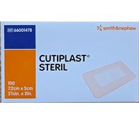 Cutiplast Pansement stérile confortable Tissu Île Coiffeuse, 7.2 x 5 cm
