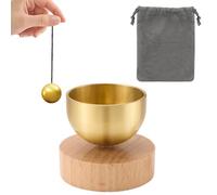 CutitiUU Ensemble de bols chantants,Ensemble de mini bol chantant tibétain,Bols Chantants,Super mini bol portable pour les déplacements,chantants de méditation faits à la main pour yoga