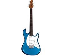Sterling Guitars Cutlass SSS Toluca Lake Blue Forme ST bleu