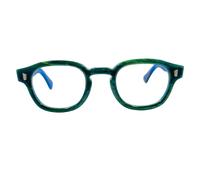 Cutler And Gross - Lunettes Carrées Rétro Marbre Bleu/Vert - unisex - Accessoires - Bleu - Taille: ONE Size