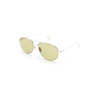 Cutler And Gross - Lunettes de soleil dorées pour un usage quotidien - unisex - Accessoires - Jaune - Taille: 56 MM