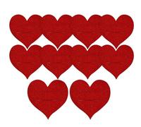 Cutlery Holder - 10 Piece Heart Shaped Felt Tableware Covers | Stylish Fork and Spoon Holders Soft Fabric for Weddings, Birthdays, Engagement Parties or Dining Table Decoration