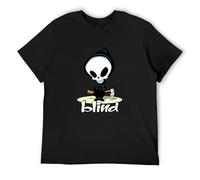 CUTLERY SUIT Men's Blind Skateboard Logo Skater T Shirt Black M