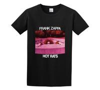 CUTLERY SUIT Men's Frank Zappa Hot Rats O-Neck Cotton T Shirt Black XL