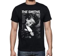 CUTLERY SUIT Men's The Smiths There is A Light T-Shirt. Black XXL