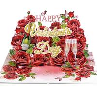 CUTPOPUP Texte Valentine, Carte Saint-Valentin 3D Pop Up - Carte de Vœux Amour Romantique pour Elle, Épouse, Petite Amie LO200FR1520