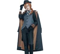 CUTTE Costume Cosplay Bungo Stray Dogs | Ensemble Complet Déguisement | Pour Halloween Et Fêtes Anime (Kleidung,XXL)