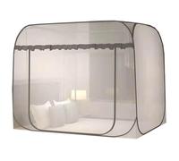 CUTTE Moustiquaire Pliable Auvent de Lit Tente Pop-Up Respirante et Résistante à la Lumière Tente de Lit pour Enfants Tentes de Rêve pour Filles Moustiquaire,E,180x200cm