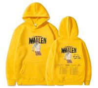 CUTTE Produit Dérivé Officiel Morgan Wallen I'm The Problem Tour | Pull À Capuche Musique Country | Sweat-Shirt Unisexe (Jaune,3TG)