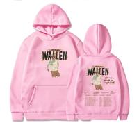 CUTTE Produit Dérivé Officiel Morgan Wallen I'm The Problem Tour | Pull À Capuche Musique Country | Sweat-Shirt Unisexe (Rose,Grand)