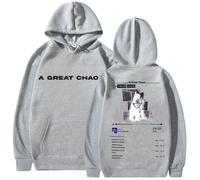 CUTTE Sweat À Capuche Ken Carson A Great Chaos | Collection Officielle Album | Streetwear Unisexe Nouvelle Saison (Gary,TG)