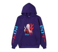 CUTTE Sweat Darling in The FranXX Zero Two - Coupe Unisexe, Style Anime Japonais (Lila,TTG)