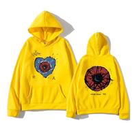 CUTTE Sweat The Cure Friday I'm in Love Officiel | Produit Licencié | Sweat-Shirt Homme Collection Groupe (Jaune,3TG)