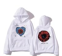 CUTTE Sweat The Cure Friday I'm in Love Officiel | Produit Licencié | Sweat-Shirt Homme Collection Groupe (Blanc,Grand)