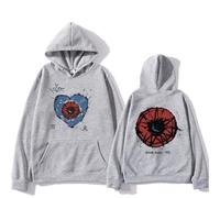 CUTTE Sweat The Cure Friday I'm in Love Officiel | Produit Licencié | Sweat-Shirt Homme Collection Groupe (Gris,3TG)