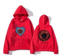 CUTTE Sweat The Cure Friday I'm in Love Officiel | Produit Licencié | Sweat-Shirt Homme Collection Groupe (Rouge,M)