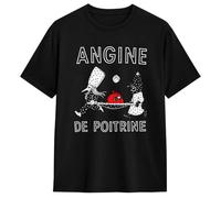 CUTTEE Angine De Poitrine UK Tour 2026 Hoodie, Masque Triangle Graphique, Pullover Unisex-Black5||x_l
