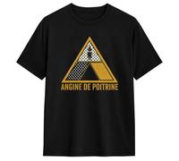 CUTTEE Angine De Poitrine UK Tour 2026 Hoodie, Masque Triangle Graphique, Pullover Unisex-Black7||XX_l