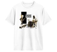 CUTTEE Angine De Poitrine UK Tour 2026 Hoodie, Masque Triangle Graphique, Pullover Unisex-White4||x_l