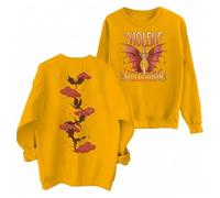CUTTEE Fourth Wing “I Will Not Die Today” Dragon Rider Sweatshirt - Violent Little Thing, Unisex Bookish Pullover for Book Lovers-Yellow||x_s