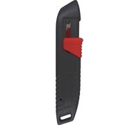 Cutter 19mm métallique lame auto rétractable trapézoïdale - DRAKKAR TOOLS - 15861