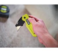 Cutter a lame rétractable - RYOBI - Fibre de verre