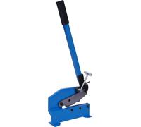 Cutter à levier manuel, lame en acier tranchante, poignée ergonomique, bleu