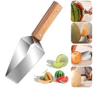 Cutter à Pastèque Triangle 2026, Coupe Pasteque Et Melon, Trancheuse à Pastèque en Acier Inoxydable, Coupe-Pastèques Triangulaires, Outil de Découpe Rapide pour Cuisine Maison (1pcs)