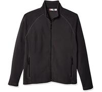 Cutter & Buck CLIQUE Micropolaire Summit entièrement zippée pour homme, Gris anthracite., 5XL