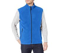 Cutter & Buck CLIQUE Summit Gilet en micropolaire zippé pour homme, bleu marine, M