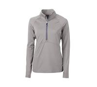 Cutter & Buck Long Sleeve Adapt Eco Knit Half Zip Pullover Chemise, Poli, UK7 / 41EU / US8 Femme