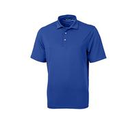 Cutter & Buck Short Sleeve Virtue Eco Pique Recycled Polo Shirt, Tour Bleu, 3XL Homme