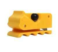 【Cutter Carton Chat】Griffoir pour Chat Carton - Cardboard Cutter for Cat Scratcher | Coupe Carton pour Griffoir | Outil de Découpe Portable pour Créer un Griffoir sur Mesure (jaune)