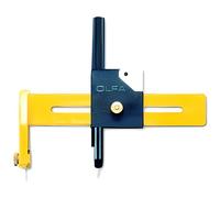 Cutter compas à découpe circulaire Olfa "cmp1" corps ABS