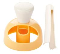 Cutter de beignet avec pince à tremper, coupe-beignet antiadhésive, trou de bricolage, desserts réutilisables Moule gâteau à biscuits pour l'outil cuisson cuisine cadeau