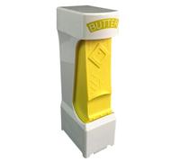 Cutter de beurre avec lame en acier inoxydable, trancheuse et gardien de qualité alimentaire avec couvercle, boîte en plastique pour un rangement facile