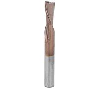 Cutter de fraisage à double tranchant | Bit routeur CNC en acier en tungstène pour bois/acrylique/PVC | Outil précis de gravure et de sculpture 3D (6 * 6 * 12 * 50mm)