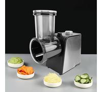Cutter de Légumes électriquement, 7 en 1 Disque de Fromage électrique 180 Tr/Min Slicer de Légumes avec 7 Lames, 400 W Disque Légume Multifonctionnel pour Fromage (Prise UE)