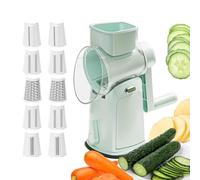 Cutter De Légumes - Rougnes De Légumes | Veg Slicer | Déchiqueteur De Fromage Multifonctionnel | Gadgets De Cuisine À Manivelle À Main De La Nourriture Pour Carotte Fromage Fromage Fruit Du