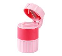 Cutter de pilules - Multifonction 9,5 cm Grinder, lame de séparateur de précision, conception de broyeur ergonomique | Compartiment en poudre intégré avec chambre de stockage, coupette