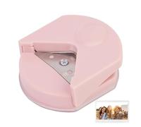 Cutter de poinçonnage rond pour photo - Outil d'angle de papier multifonction, coupe de bord de cercle | Fourniture d'artisanat de scrapbooking compact, aide au modelage l