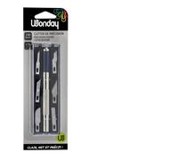 Cutter de Précision - Non spécifié - 14 cm - 6 lames assorties - Embout aimanté - Bi-matière