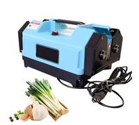 Cutter de racine à l'ail électrique, frottes à l'ail bilatérales Coupes de tiges de la queue de la queue pour le restaurant de la maison de cuisine